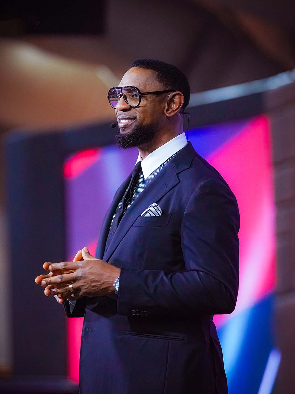 Rev. Biodun Fatoyinbo ministering