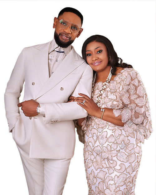 Rev. Biodun Fatoyinbo and Pastor Modele Fatoyinbo